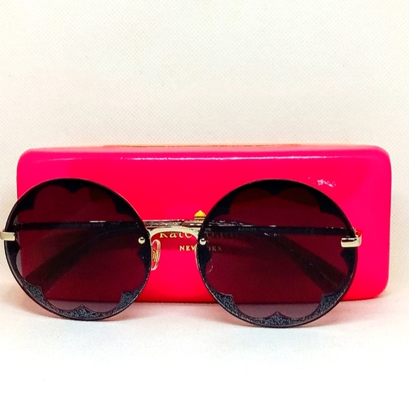 KATE SPADE "ALIVA" SUNGLASSES WITH NON-PRESCRIPTION LENSES - Picture 15 of 16